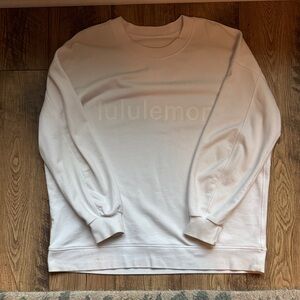 Lululemon White Sweatshirt
